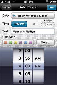 Easy Calendar in Action!