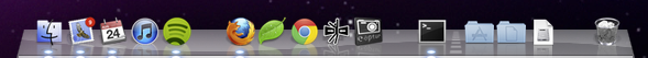 Add Spacers to your OSX Dock
